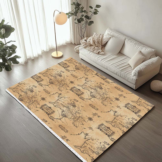 Lord of the Rings Middle Earth Map Rug