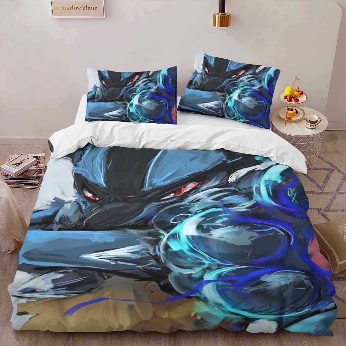 Lucario Pokemon 10 Duvet Cover 2