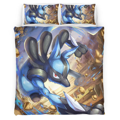 Lucario Pokemon 15 Duvet Cover