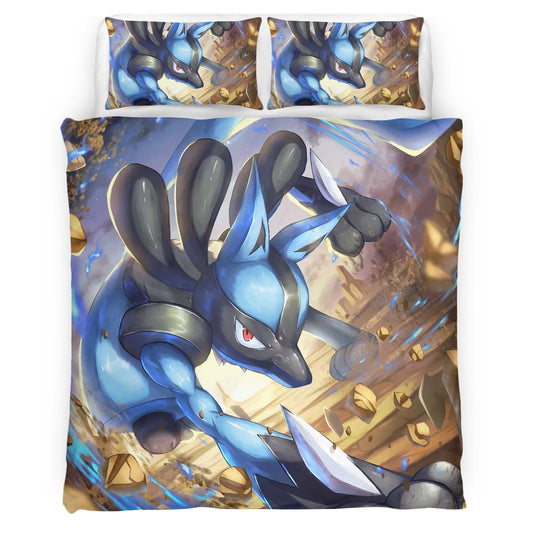 Lucario Pokemon 15 Duvet Cover