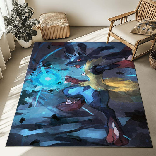 Lucario Pokemon 2 Rug