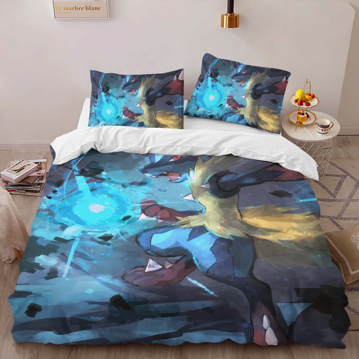 Lucario Pokemon 2 Duvet Cover 2