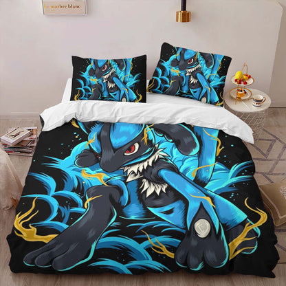 Lucario Pokemon 4 Duvet Cover 2