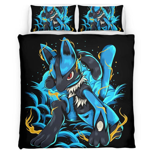 Lucario Pokemon 4 Duvet Cover