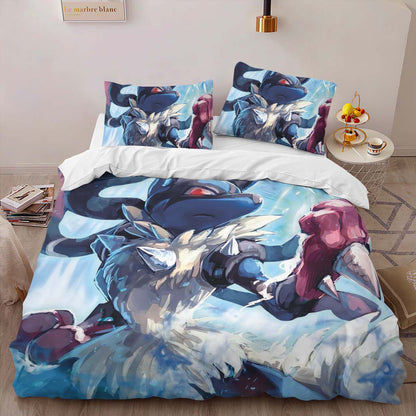 Lucario Pokemon 6 Duvet Cover 2