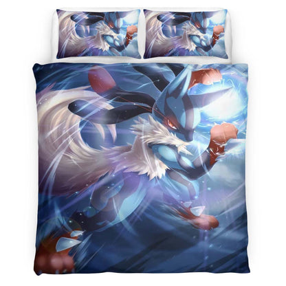Lucario Pokemon 7 Duvet Cover