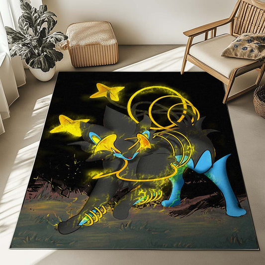 Luxray Pokemon Rug