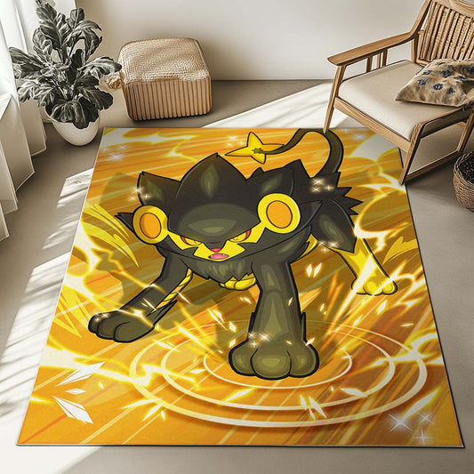 Luxray Pokemon 10 Rug