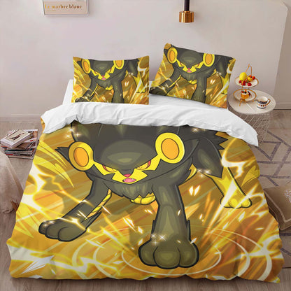 Luxray Pokemon 10 Duvet Cover 2