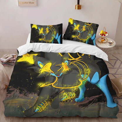 Luxray Pokemon Duvet Cover 2