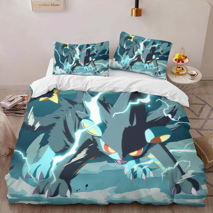 Luxray Pokemon 2 Duvet Cover 2