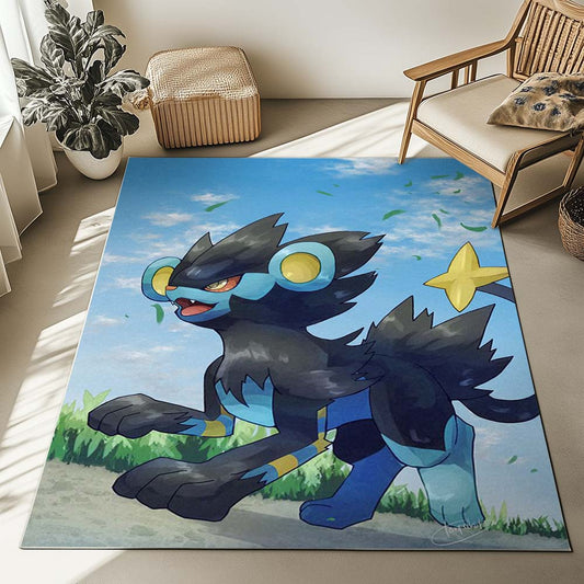 Luxray Pokemon 3 Rug