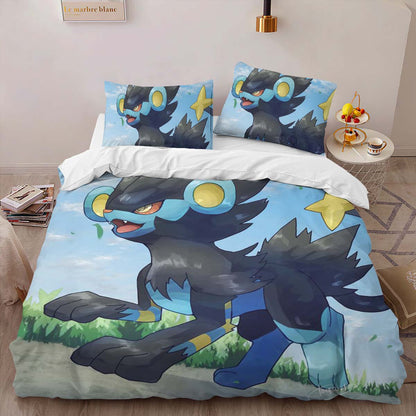 Luxray Pokemon 3 Duvet Cover 2