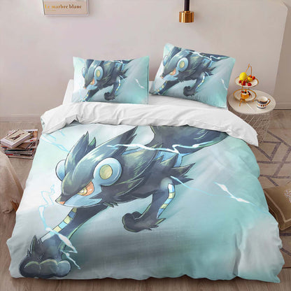Luxray Pokemon 4 Duvet Cover 2
