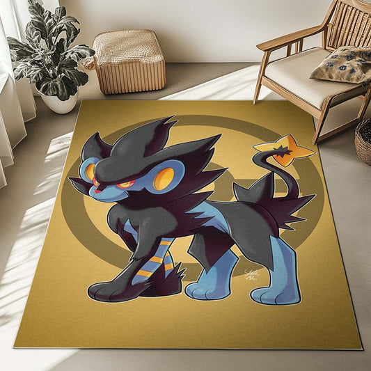 Luxray Pokemon 5 Rug
