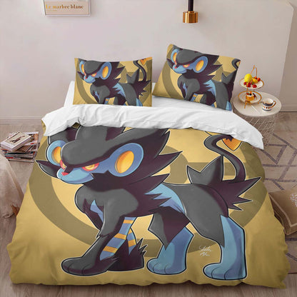 Luxray Pokemon 5 Duvet Cover 2