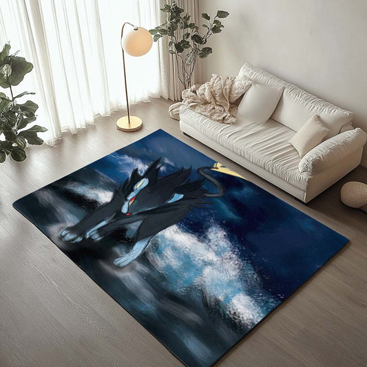 Luxray Pokemon 6 Rug
