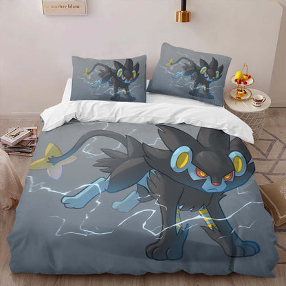 Luxray Pokemon 7 Duvet Cover 2