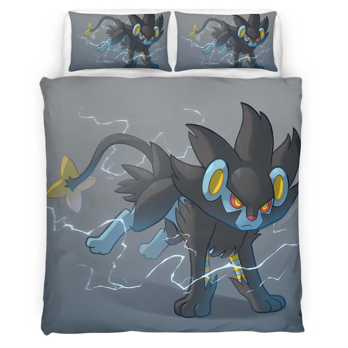 Luxray Pokemon 7 Duvet Cover