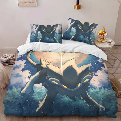 Luxray Pokemon 8 Duvet Cover 2