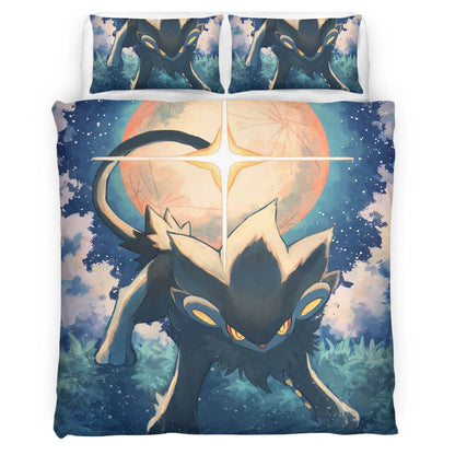Luxray Pokemon 8 Duvet Cover