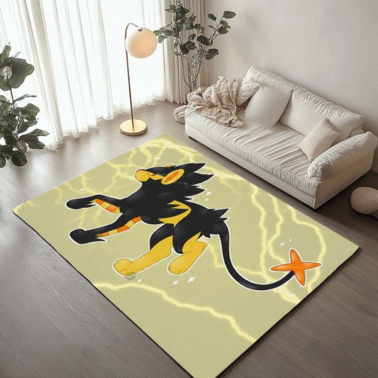 Luxray Pokemon 9 Rug