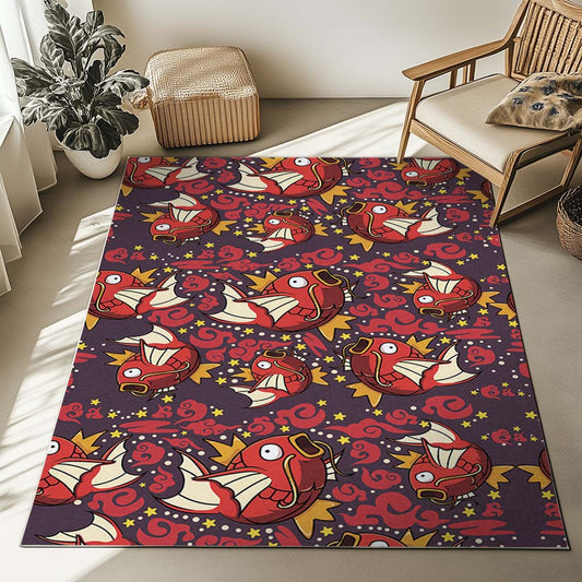 Magikarp Shiny Water Pokemon Rug