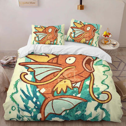Magikarp Shiny Water Pokemon 2 Duvet Cover 2