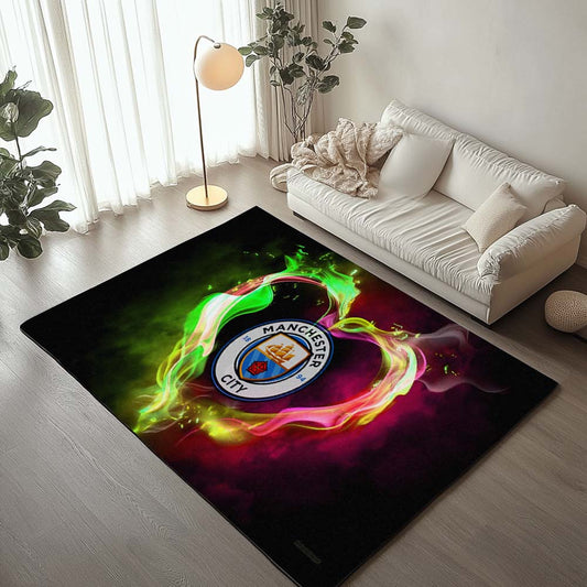 Manchester City Football Club 14 Rug
