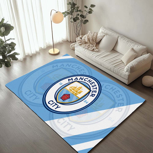 Manchester City Football Club 18 Rug