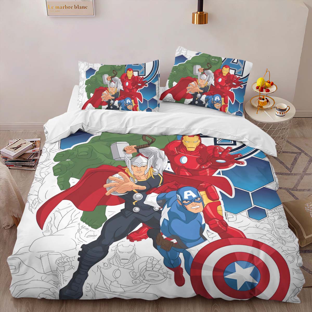 Marvel Avengers 1028 Duvet Cover 2