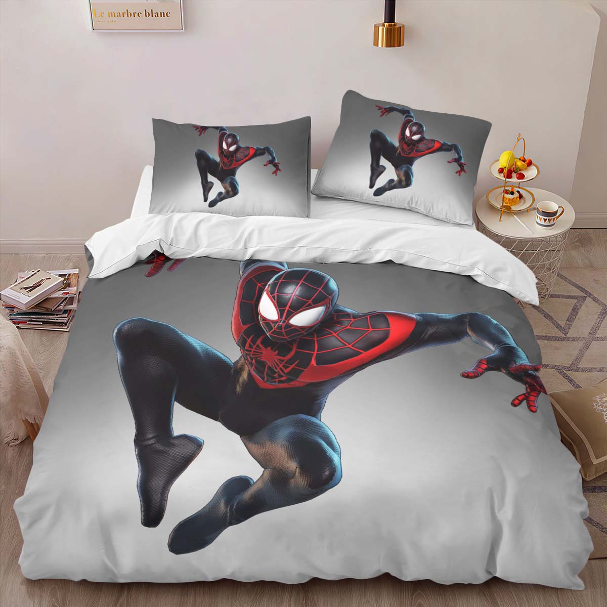 Marvel Ultimate Alliance 3 Miles Morales Spiderman Duvet Cover 2