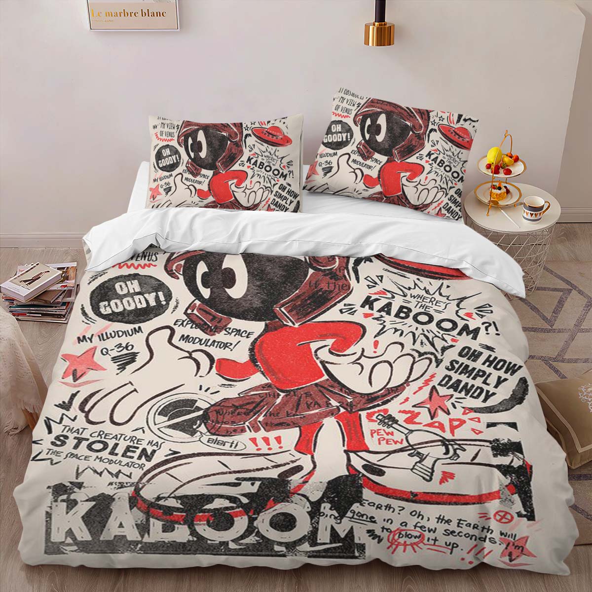 Marvin the Martian Looney Tunes 01 Duvet Cover 2