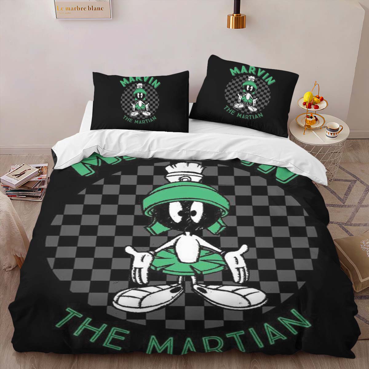 Marvin the Martian Looney Tunes 02 Duvet Cover 2
