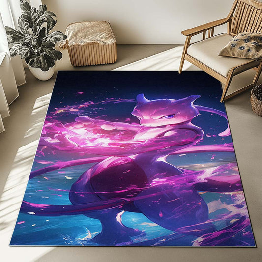 Mewtwo Pokemon 16 Rug