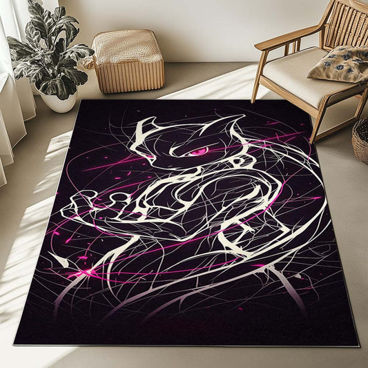 Mewtwo Pokemon 18 Rug