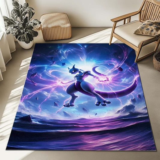 Mewtwo Pokemon 20 Rug