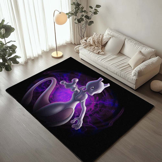 Mewtwo Pokemon 3 Rug