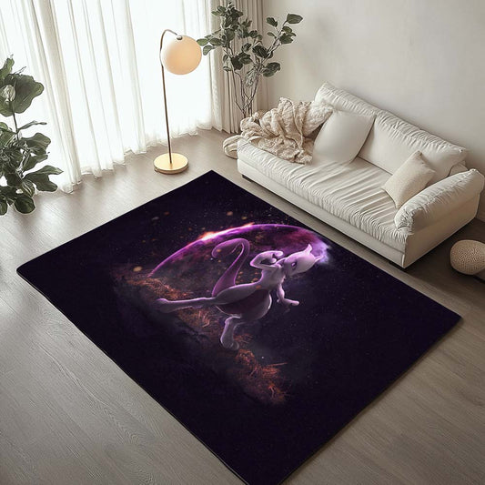 Mewtwo Pokemon 6 Rug