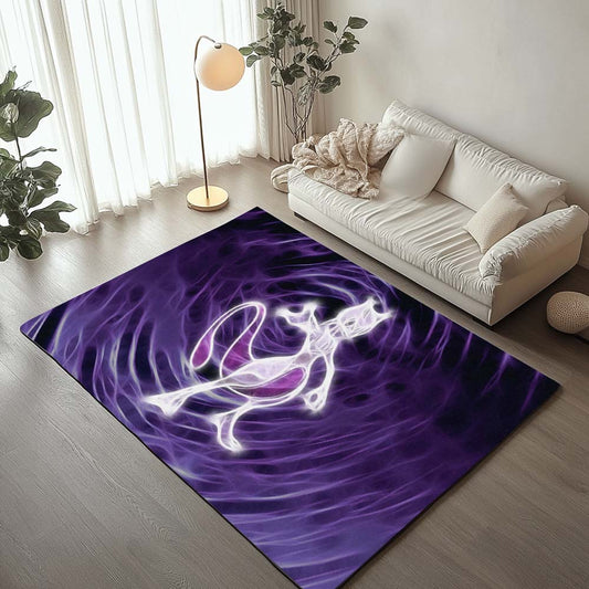 Mewtwo Pokemon 7 Rug