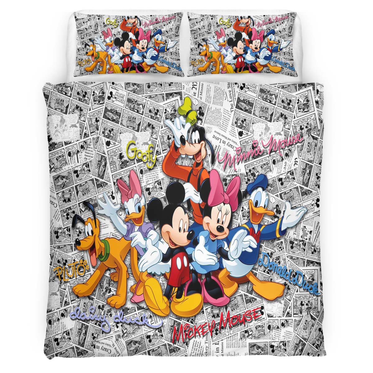 Mickey Mouse Friends Duvet Cover