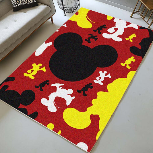 Mickey Mouse Silhouette Rug