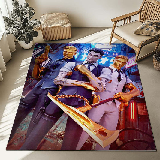 Midas Fortnite All Skin Rug