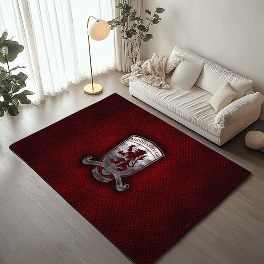 Middlesbrough FC EFL Championship Red Metal Rug