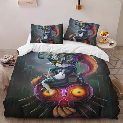 Midna Majoras Mask The Legend of Zelda Duvet Cover 2