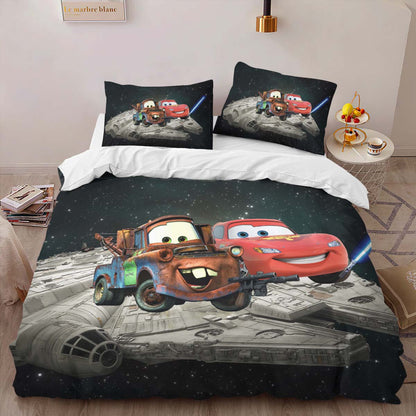 Millennium Facon Lightning McQueen and Mater Duvet Cover 2