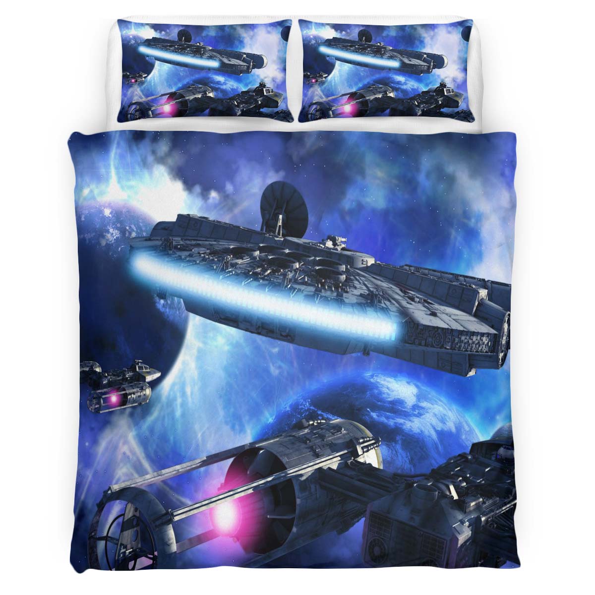Millennium Falcon Star Wars 2 Duvet Cover