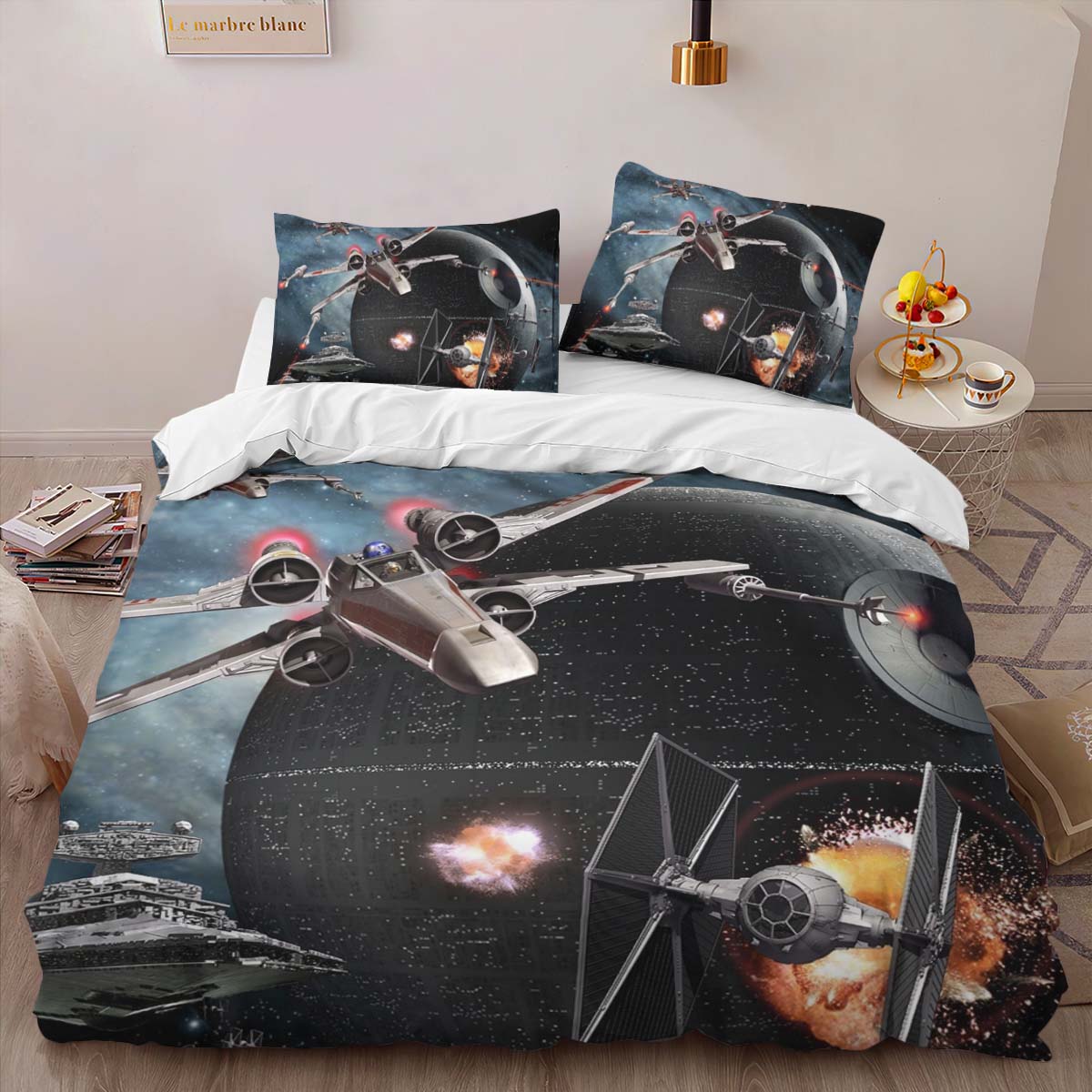 Millennium Falcon Star Wars 3 Duvet Cover 2