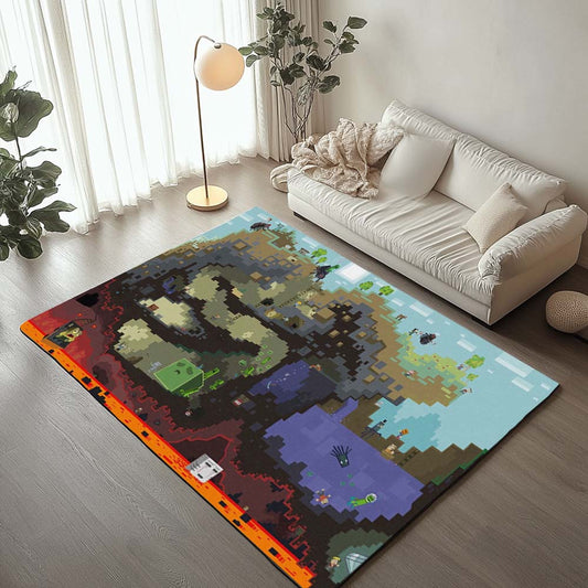Minecraft All Blocks Rug