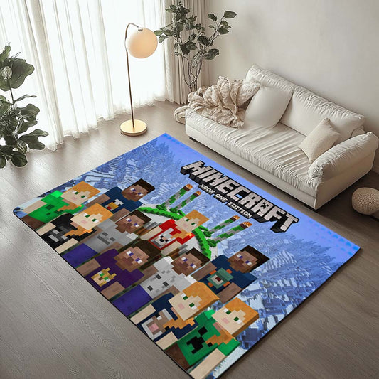 Minecraft All Characters allies in the game Rug